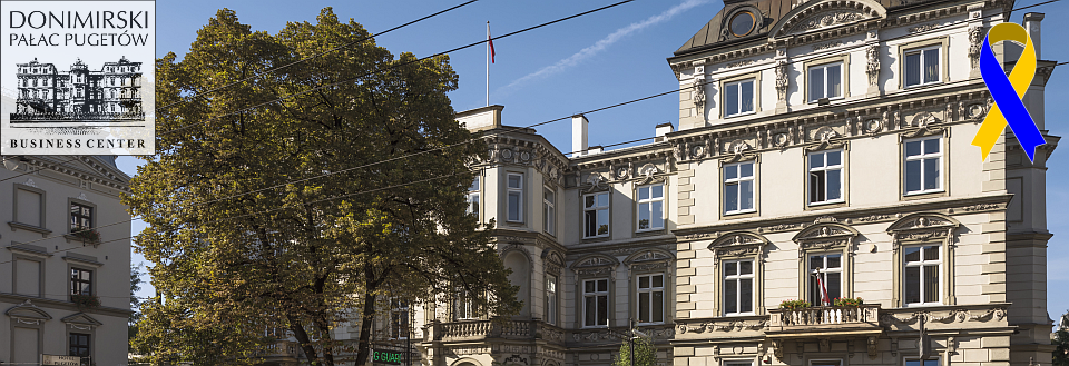 Donimirski Pałac Pugetów Business Center - wynajem biur - centrum Krakowa